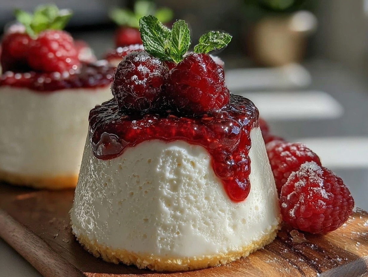 15-Minuten-Panna-Cotta preparation steps