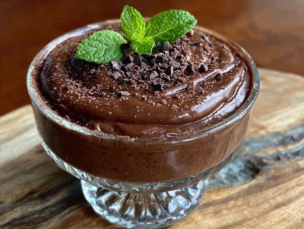 3-Zutaten-Mousse-au-Chocolat ohne Ei - featured image