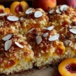 Aprikosenkuchen mit Mandelstreuseln - featured image