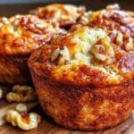 Bananen-Walnuss-Muffins ohne Zucker - featured image
