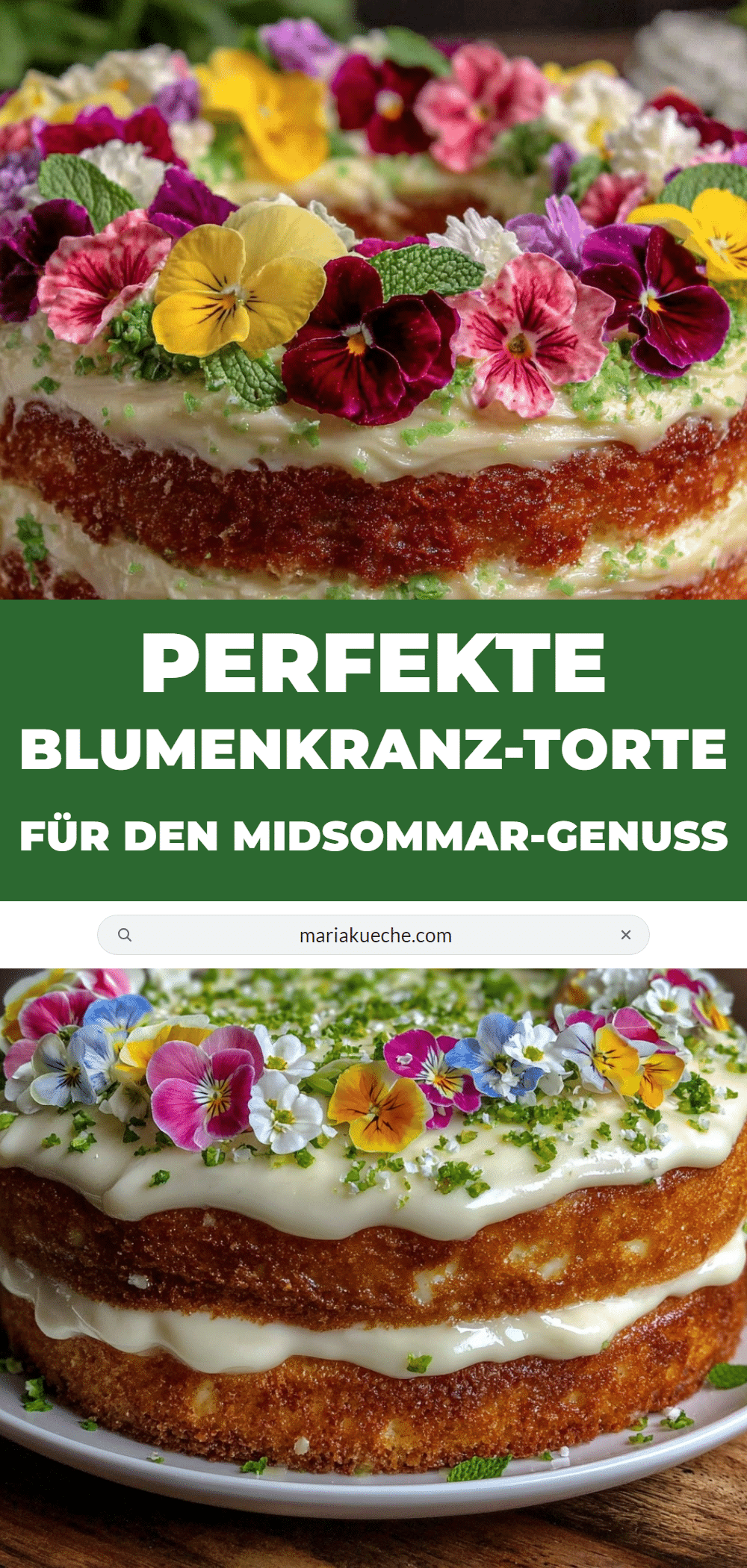 Blumenkranz-Torte recipe