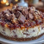 cremige Kühlschrank-Torte mit Kinder Bueno - featured image