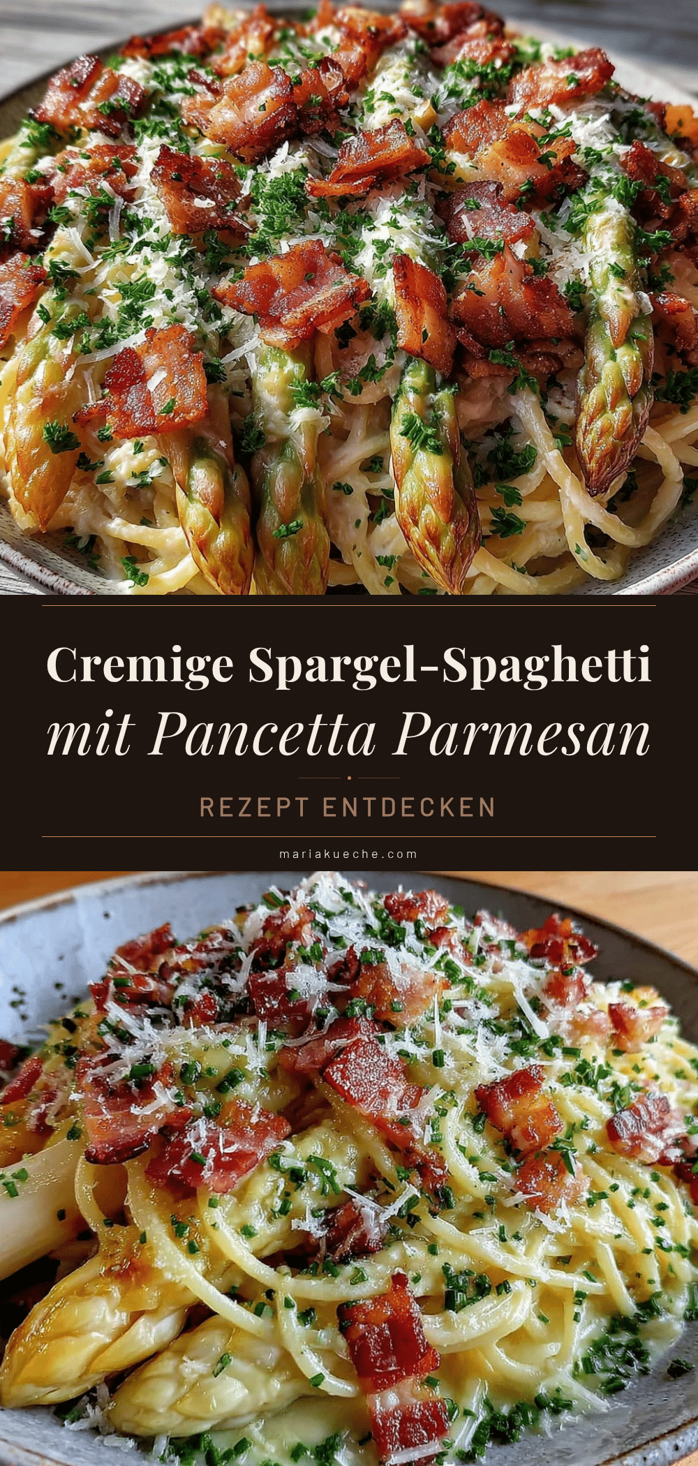 cremige Spargel-Spaghetti recipe