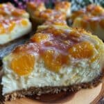 cremiger Käsekuchen mit Mandarinen - featured image