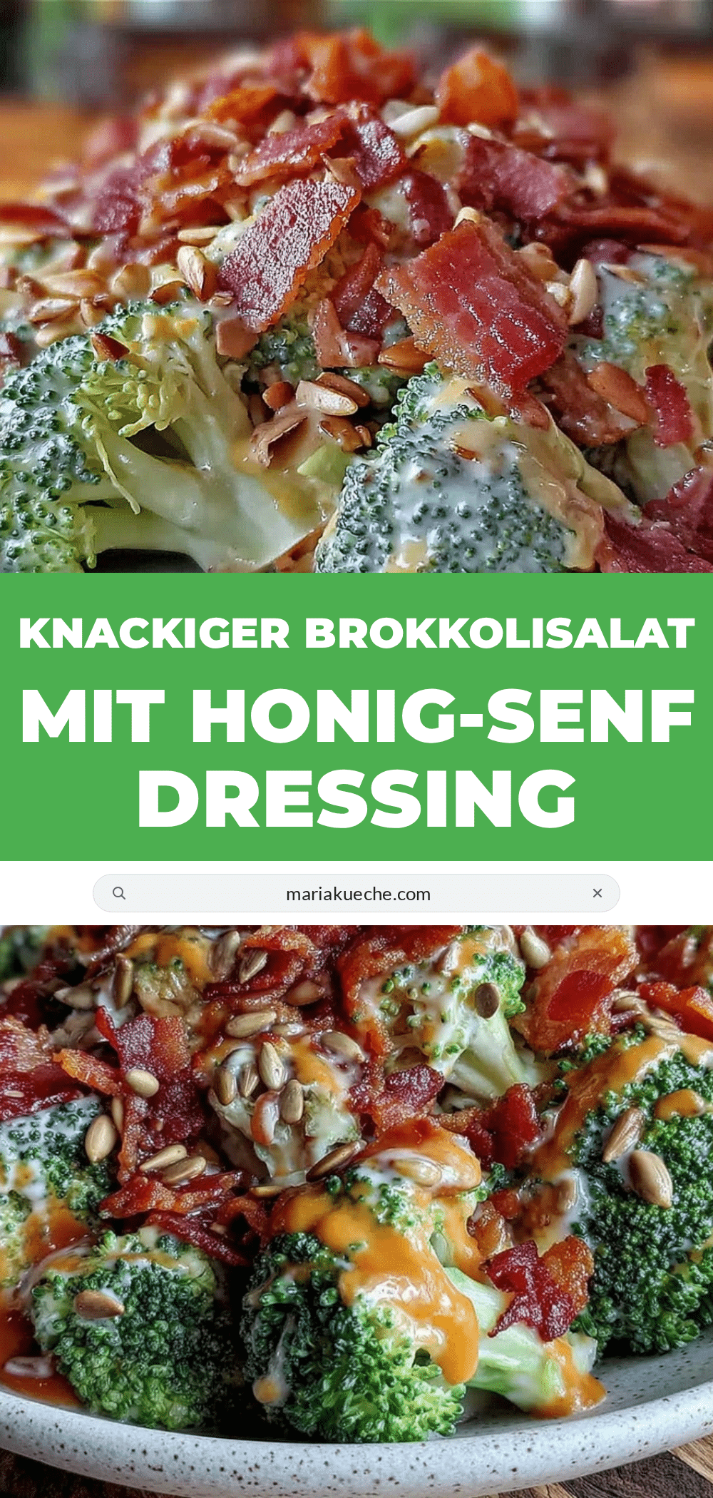 deutscher Brokkolisalat recipe