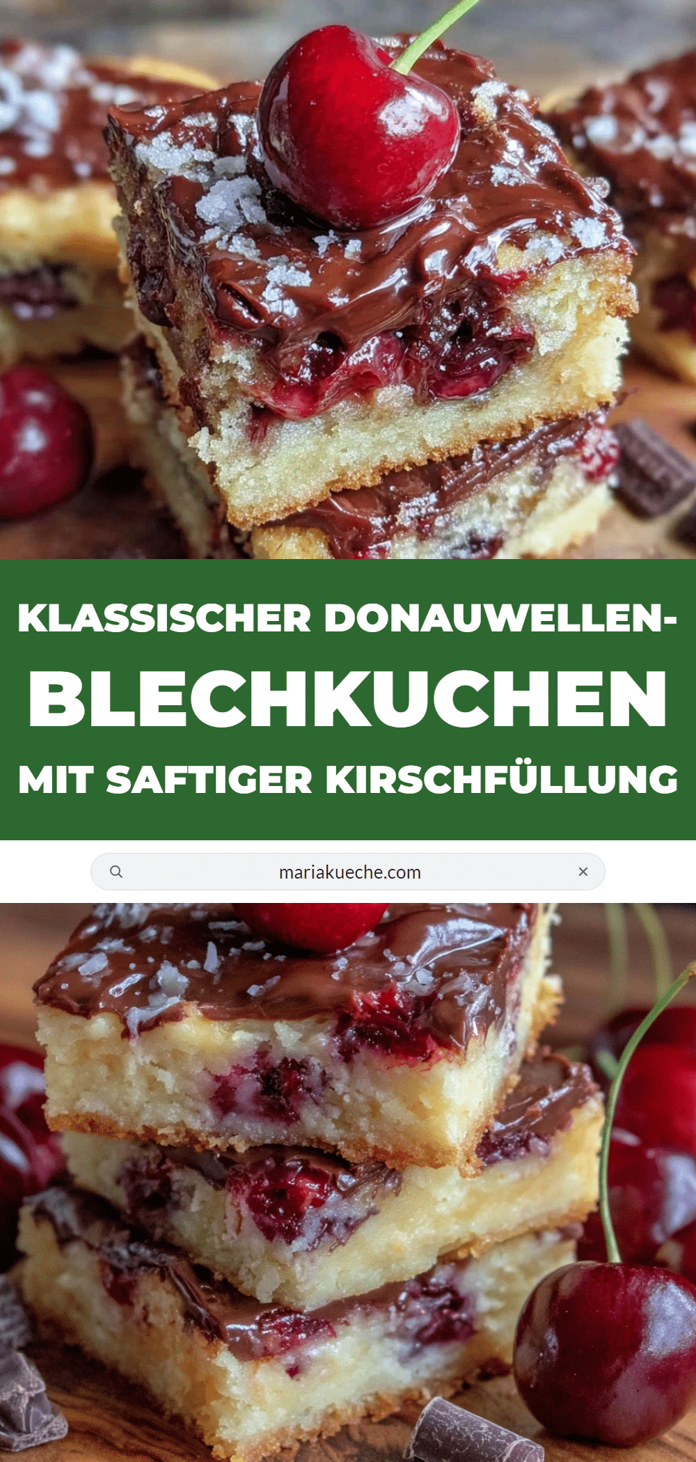 Donauwellen Blechkuchen recipe