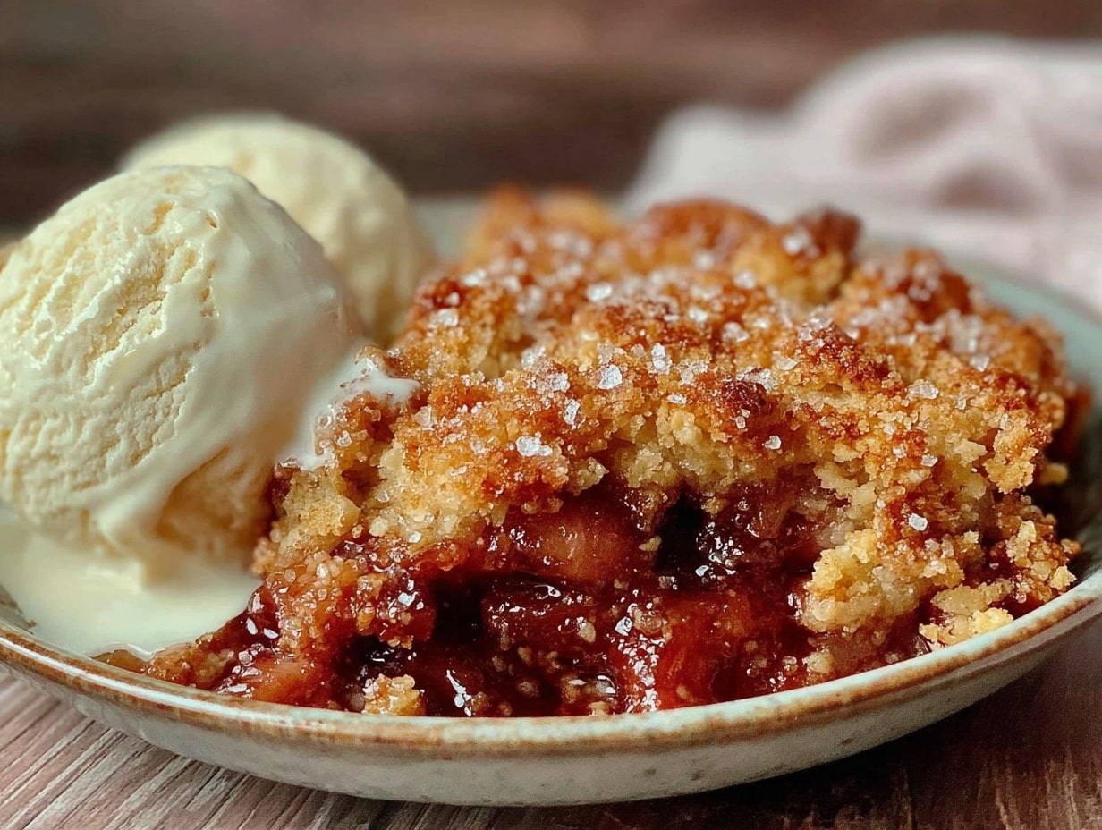 einfacher rhabarber-crumble preparation steps