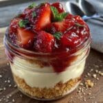 Erdbeer-Mascarpone-Dessert im Weckglas - featured image