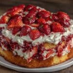 Erdbeer-Sahne-Herztorte - featured image