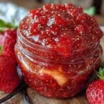 Erdbeermarmelade mit Vanille und Chiasamen - featured image
