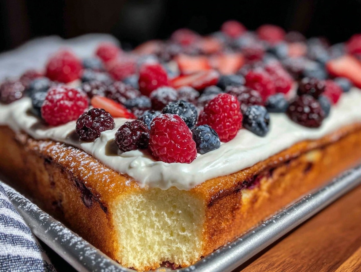 Fantakuchen mit Schmand preparation steps