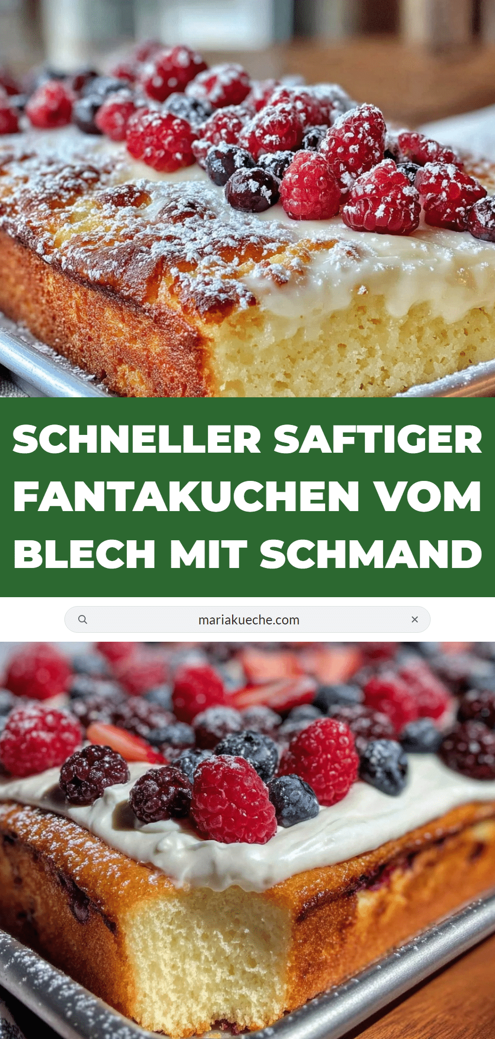Fantakuchen mit Schmand recipe