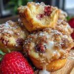 fluffige Erdbeer-Muffins - featured image