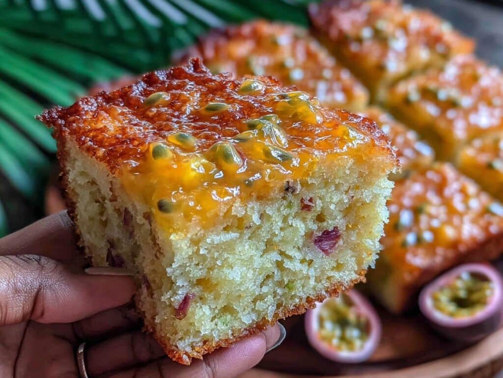 frischer tropischer Früchtekuchen - featured image