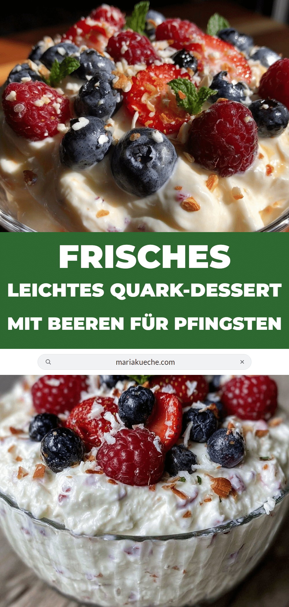 frisches leichtes quark-dessert recipe