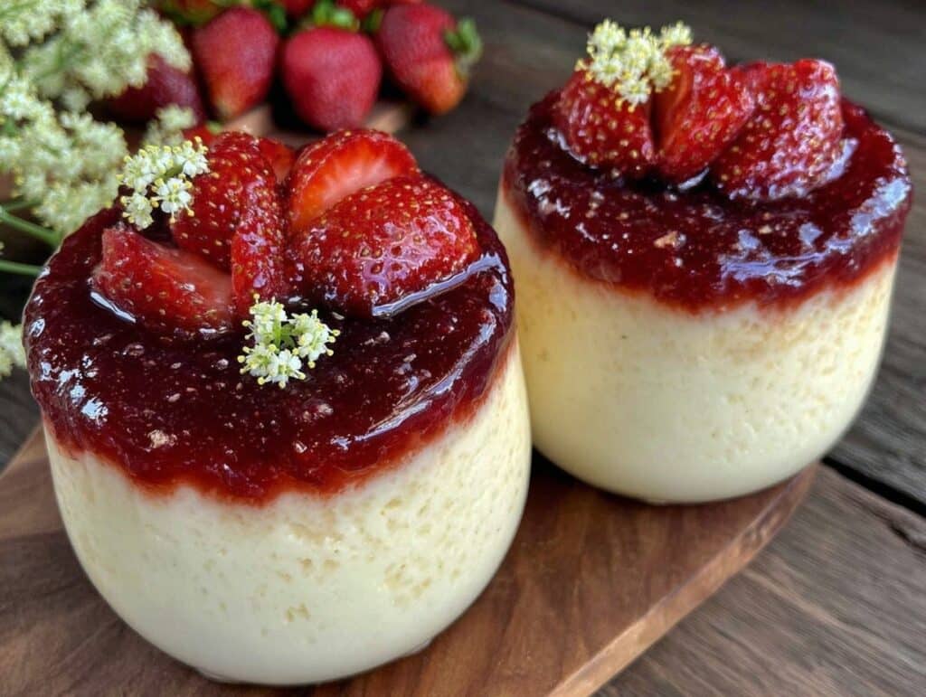 Holunderblüten-Panna-Cotta - featured image
