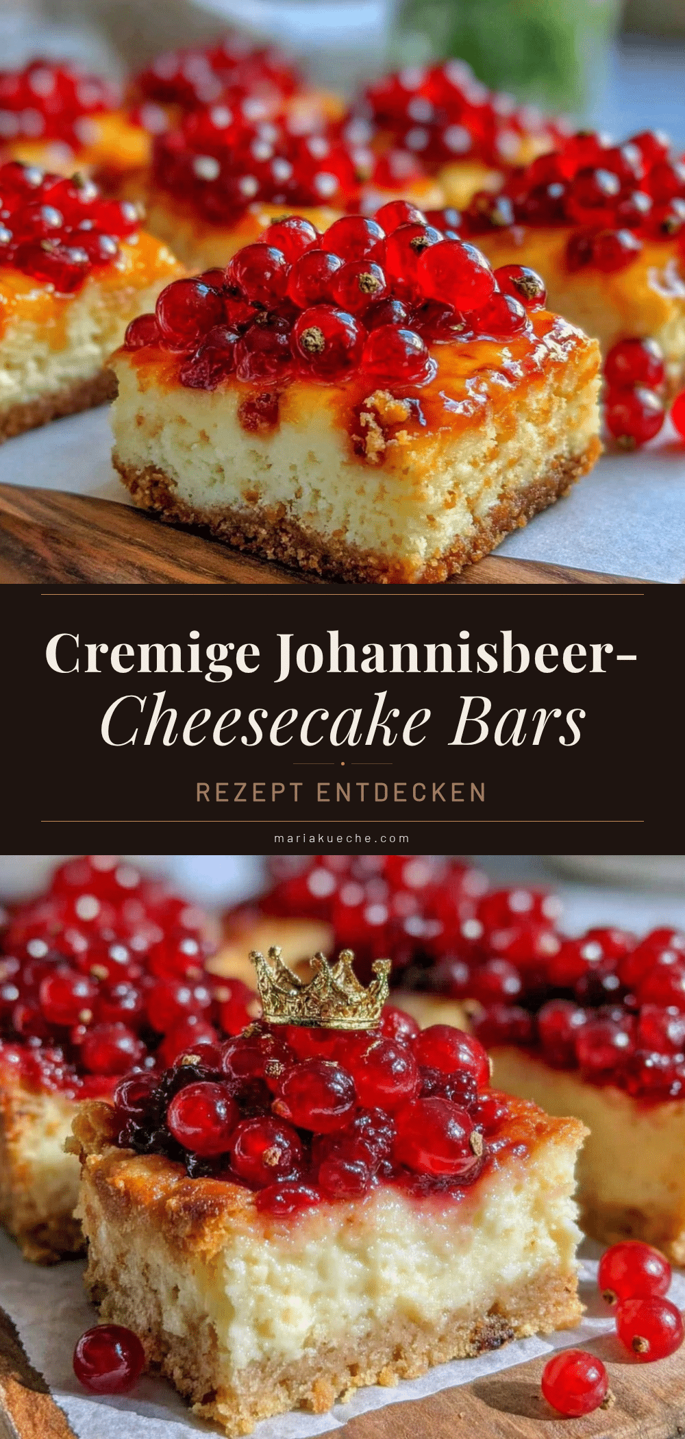 Johannisbeer-Cheesecake-Bars recipe