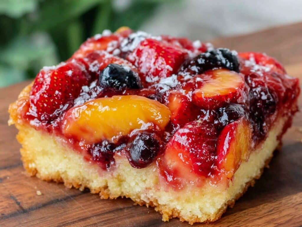 knuspriger sommerlicher obstkuchen - featured image