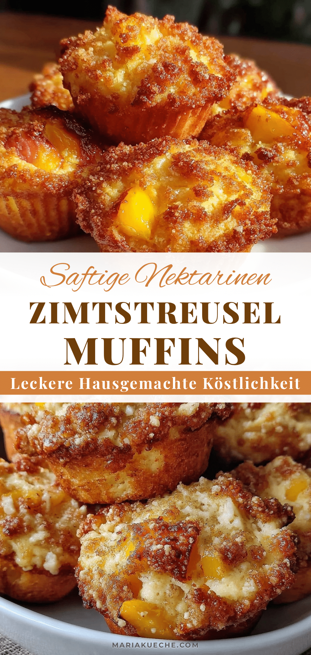 Nektarinen-Zimtstreusel-Muffins recipe