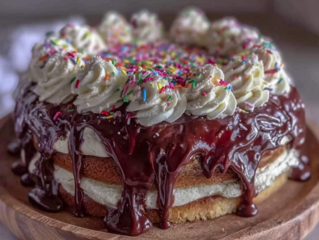 Rainbow-Drip-Cake - featured image