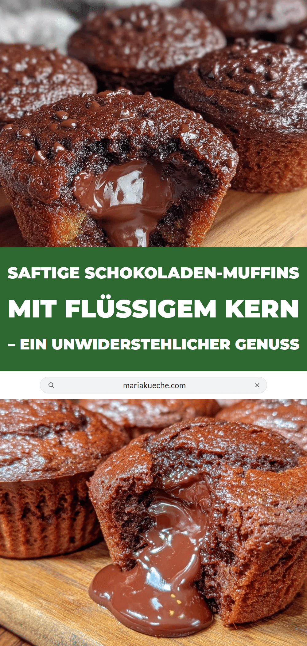 saftige schokoladen-muffins mit flüssigem kern recipe