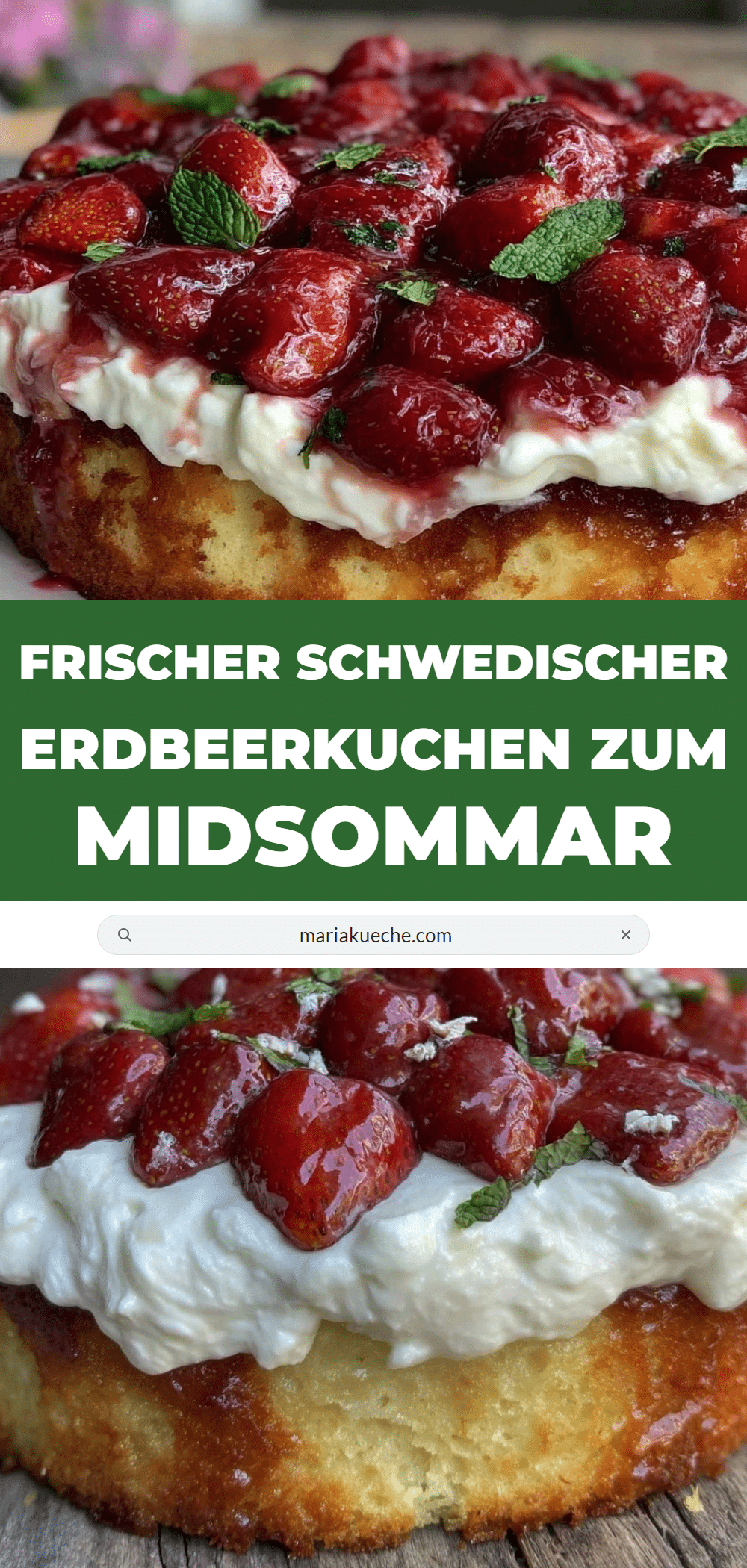 schwedischer Erdbeerkuchen recipe