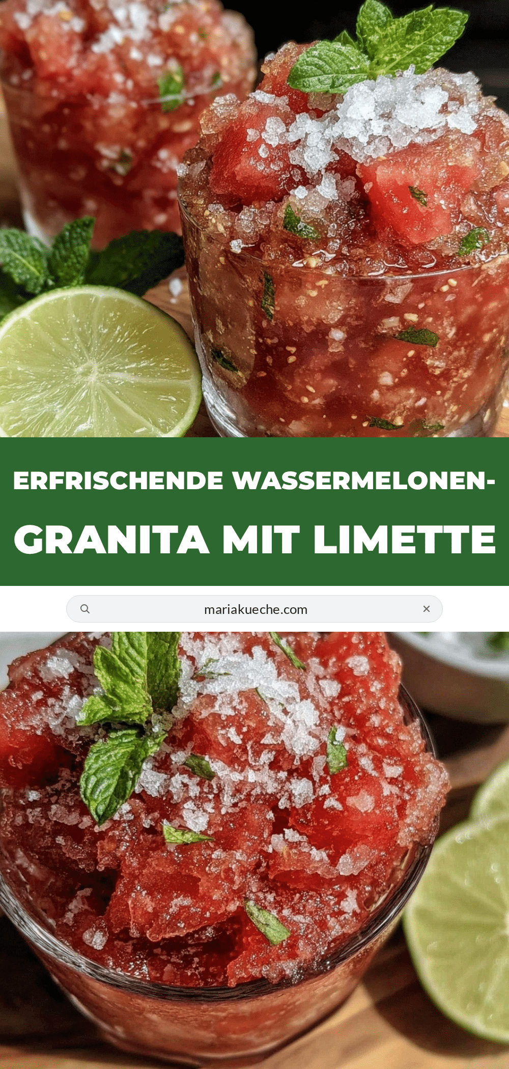 Wassermelonen-Granita recipe