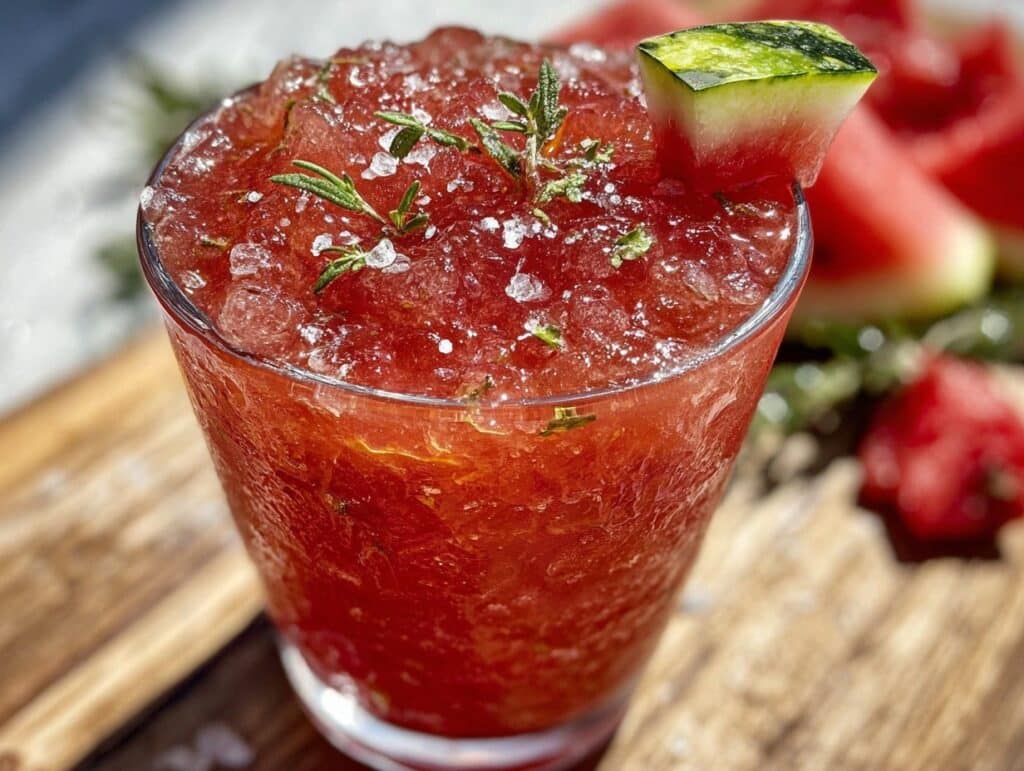 Wassermelonen-Minze-Slush - featured image