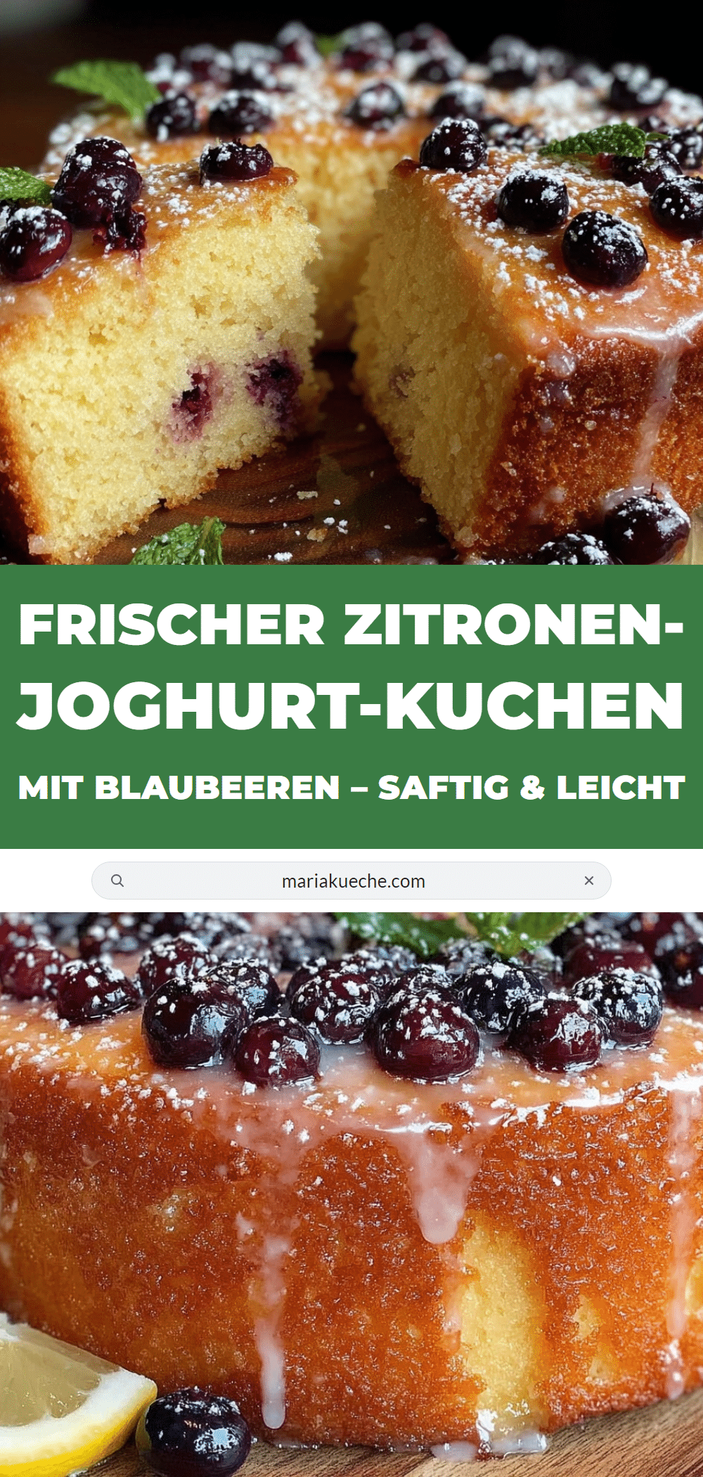Zitronen-Joghurt-Kuchen recipe