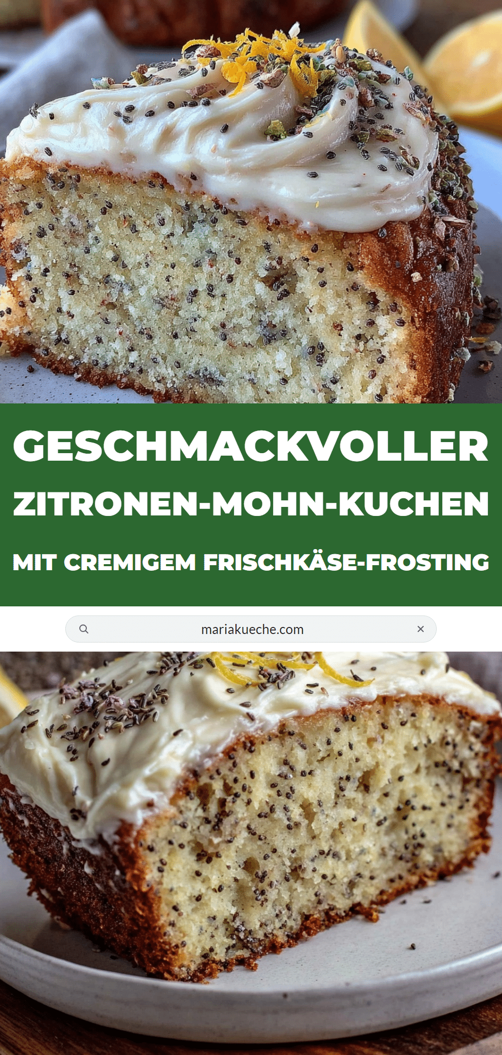 Zitronen-Mohn-Kuchen recipe