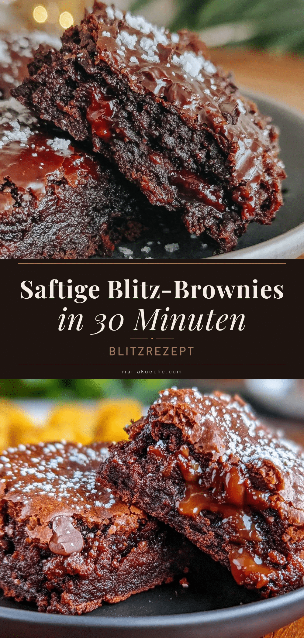 Blitz-Brownies aus 4 Zutaten recipe
