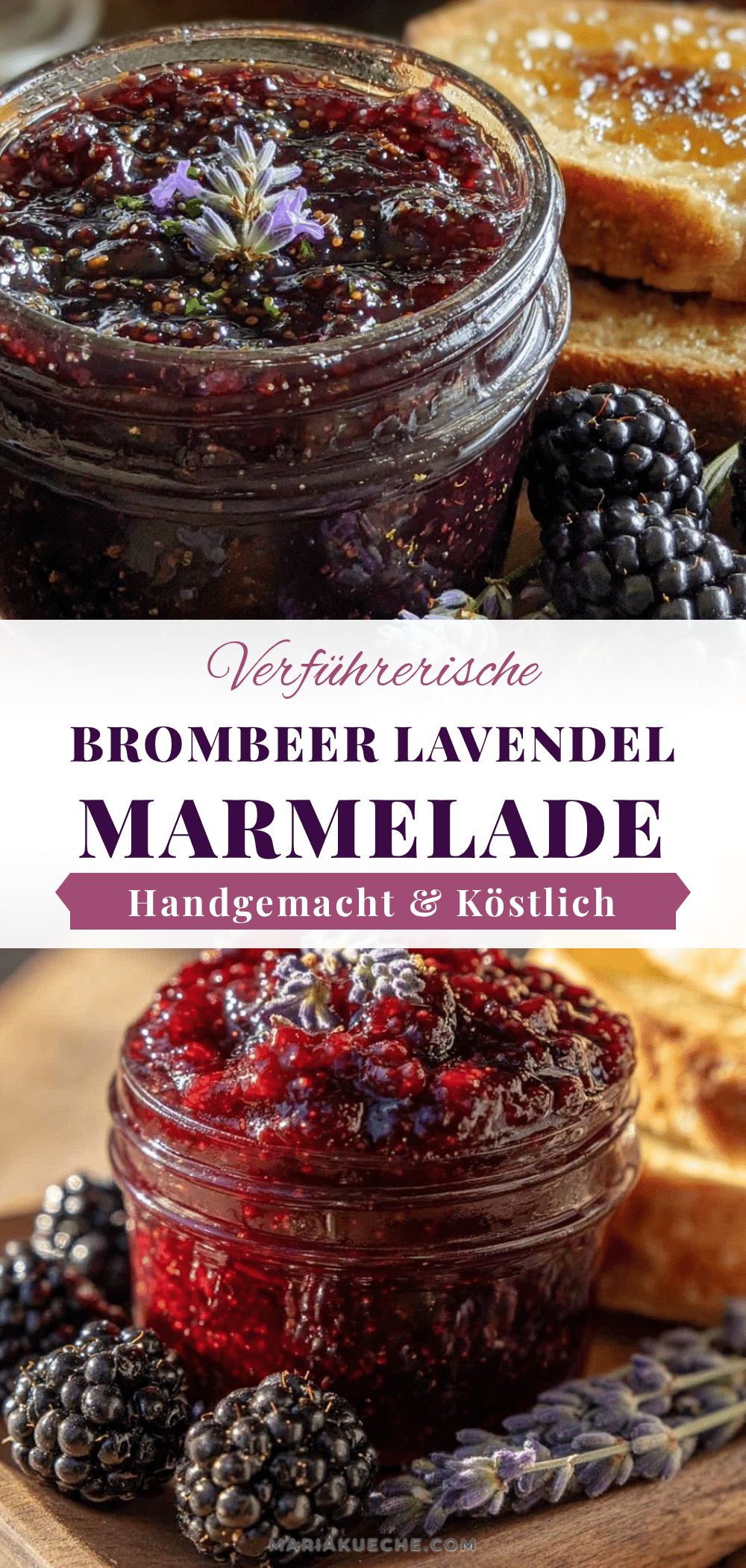 Brombeer Lavendel Marmelade recipe