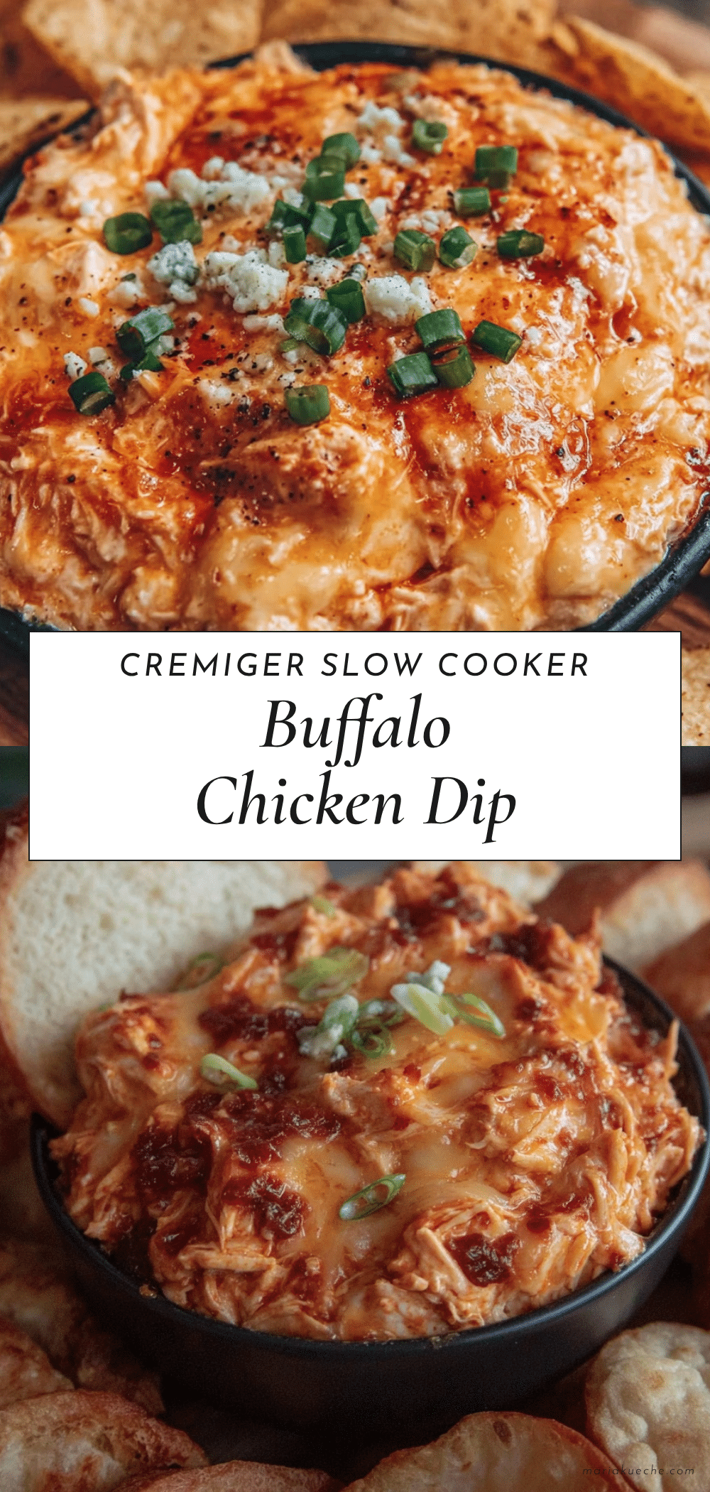 Buffalo Chicken Dip Slow Cooker recipe