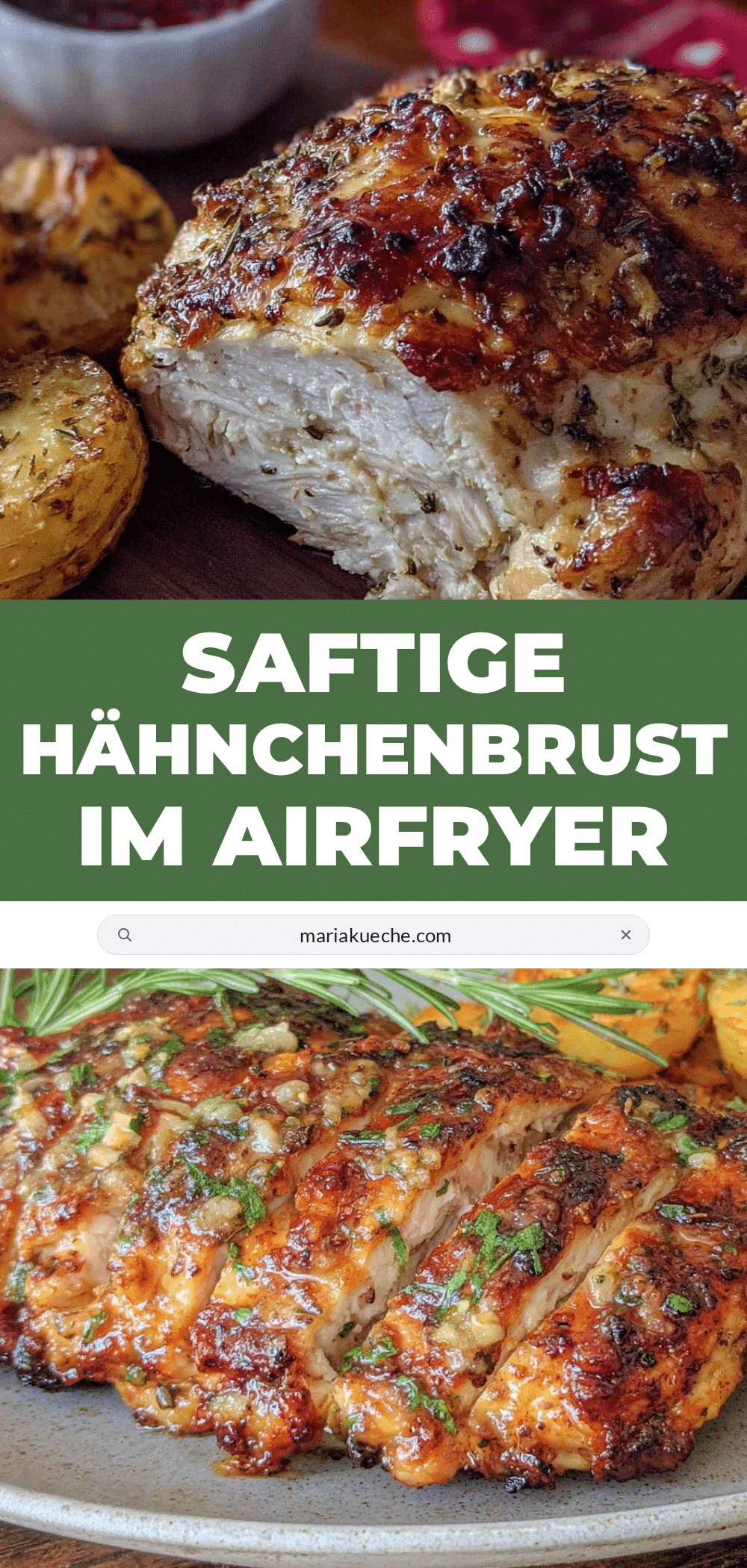 einfache Hähnchenbrust im Airfryer recipe
