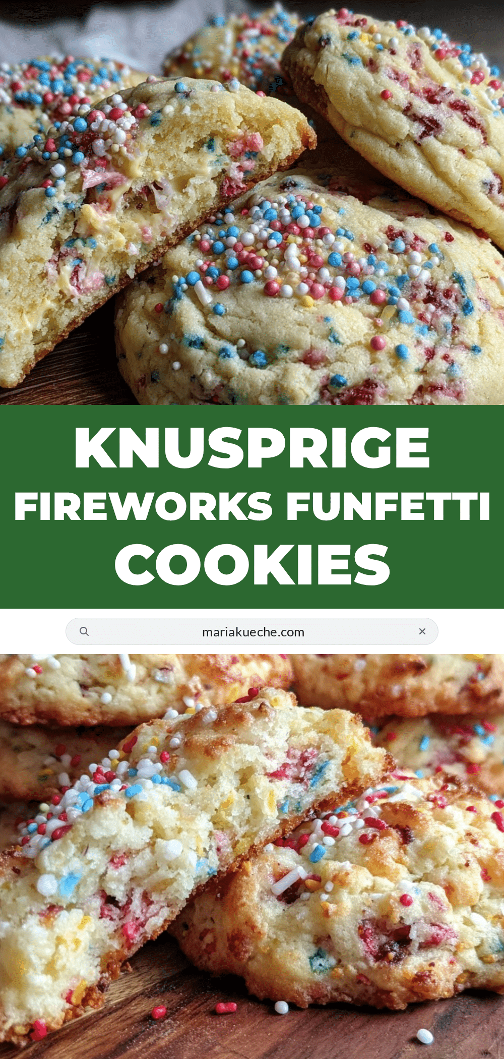 Fireworks Funfetti Sugar Cookies recipe