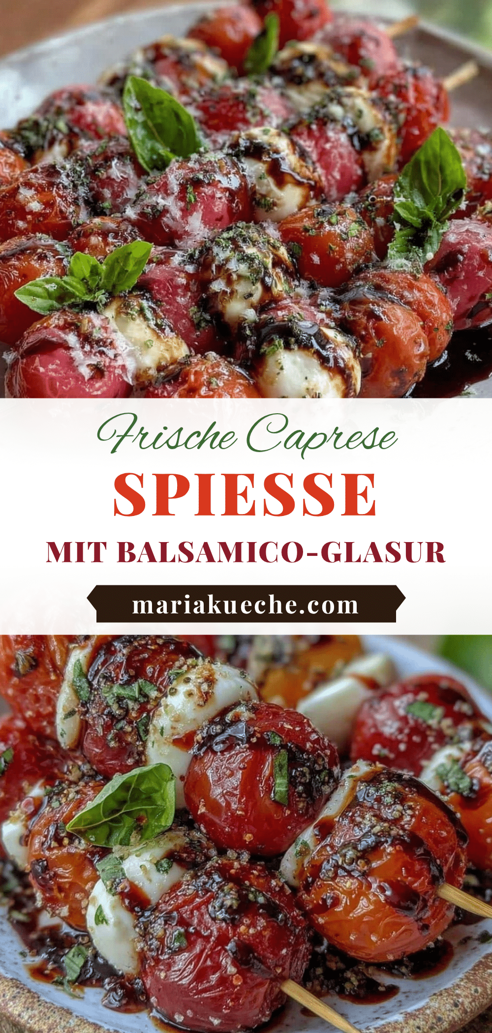 frische Caprese Spieße recipe
