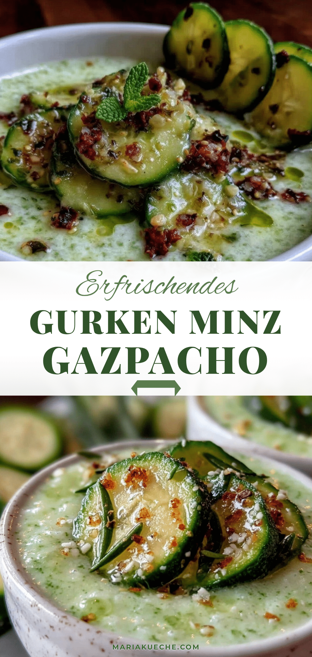 frische gurken minz gazpacho recipe