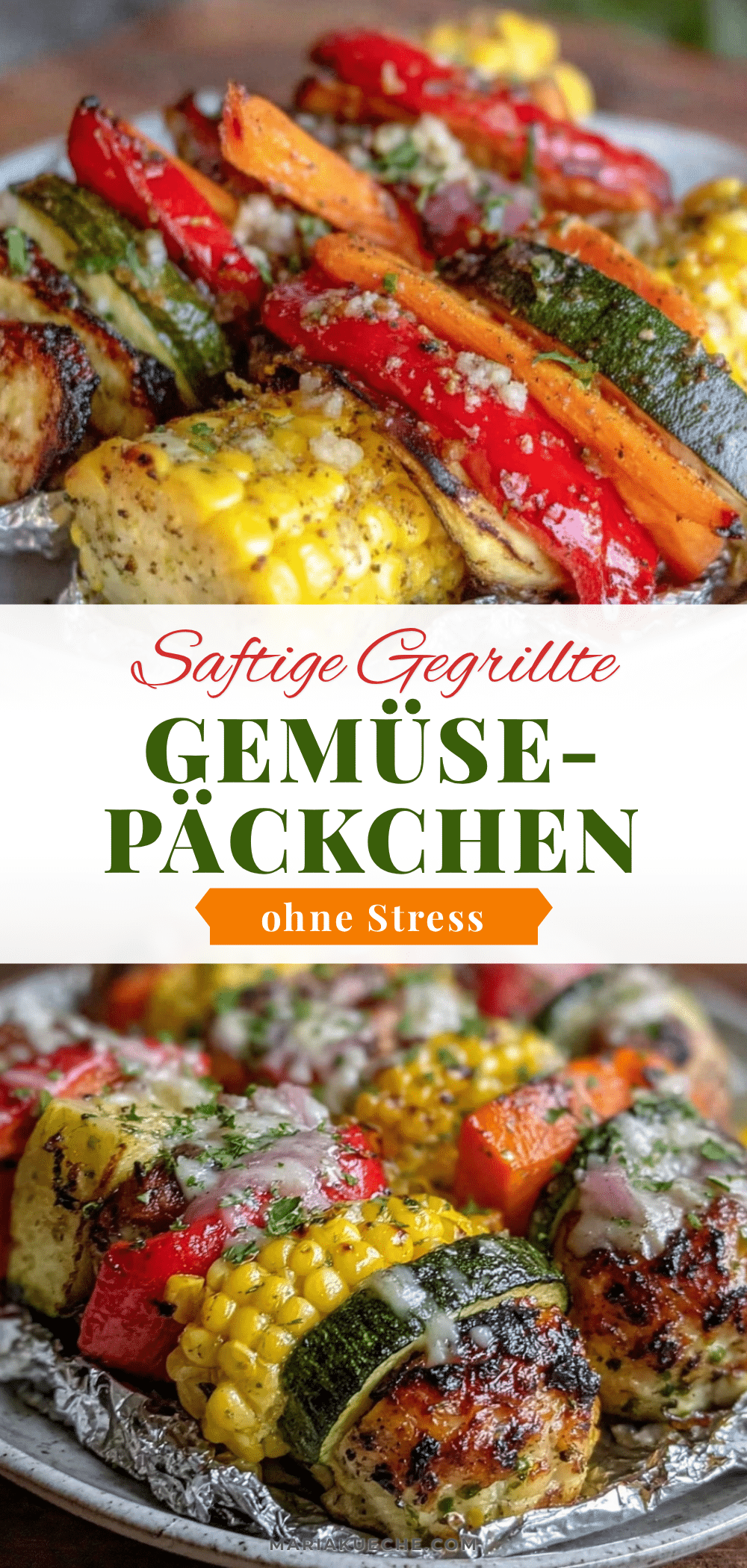 gegrillte Gemüse-Päckchen recipe