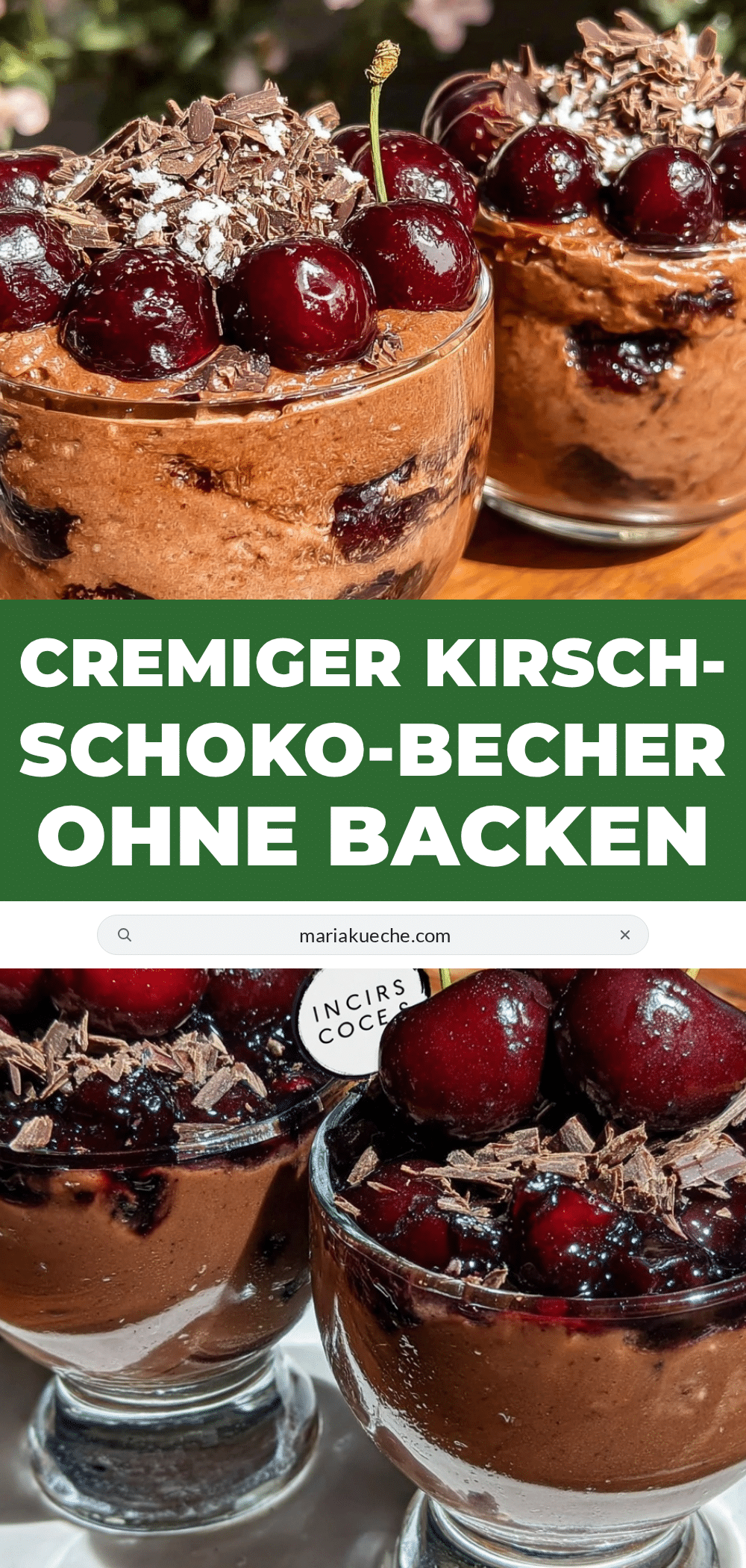 Kirsch-Schoko-Becher recipe