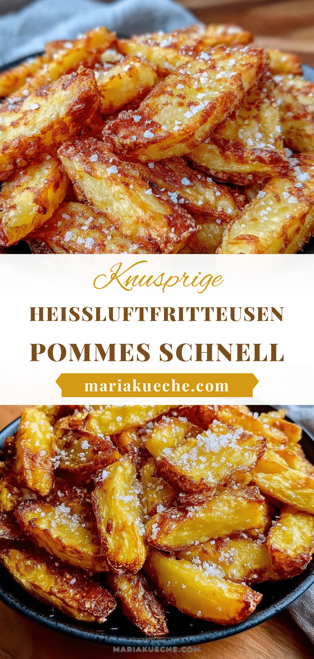 knusprige Pommes Heißluftfritteuse recipe