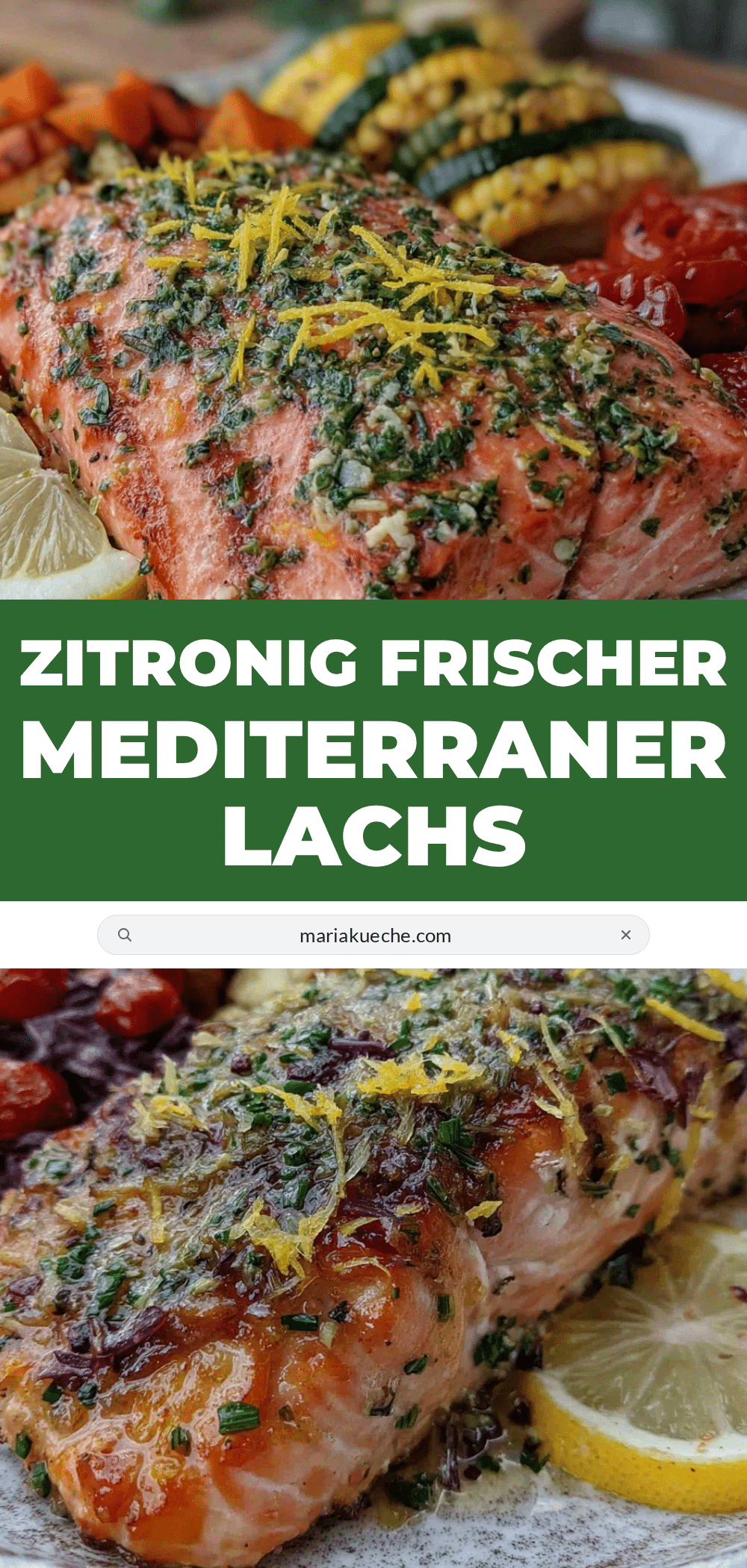 mediterraner Zitronen-Lachs recipe