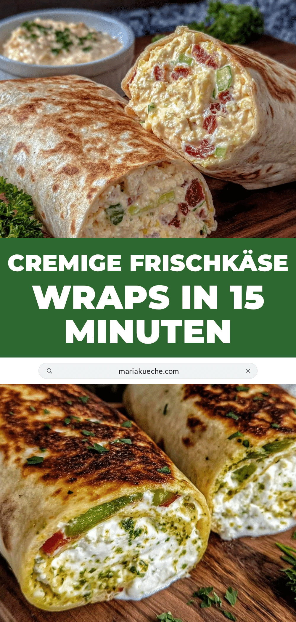 schnelle einfache Wraps recipe