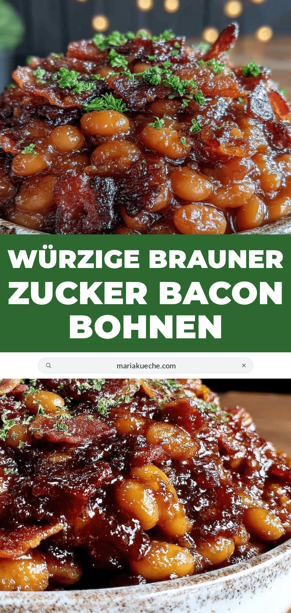 würzige brown sugar bacon baked beans recipe