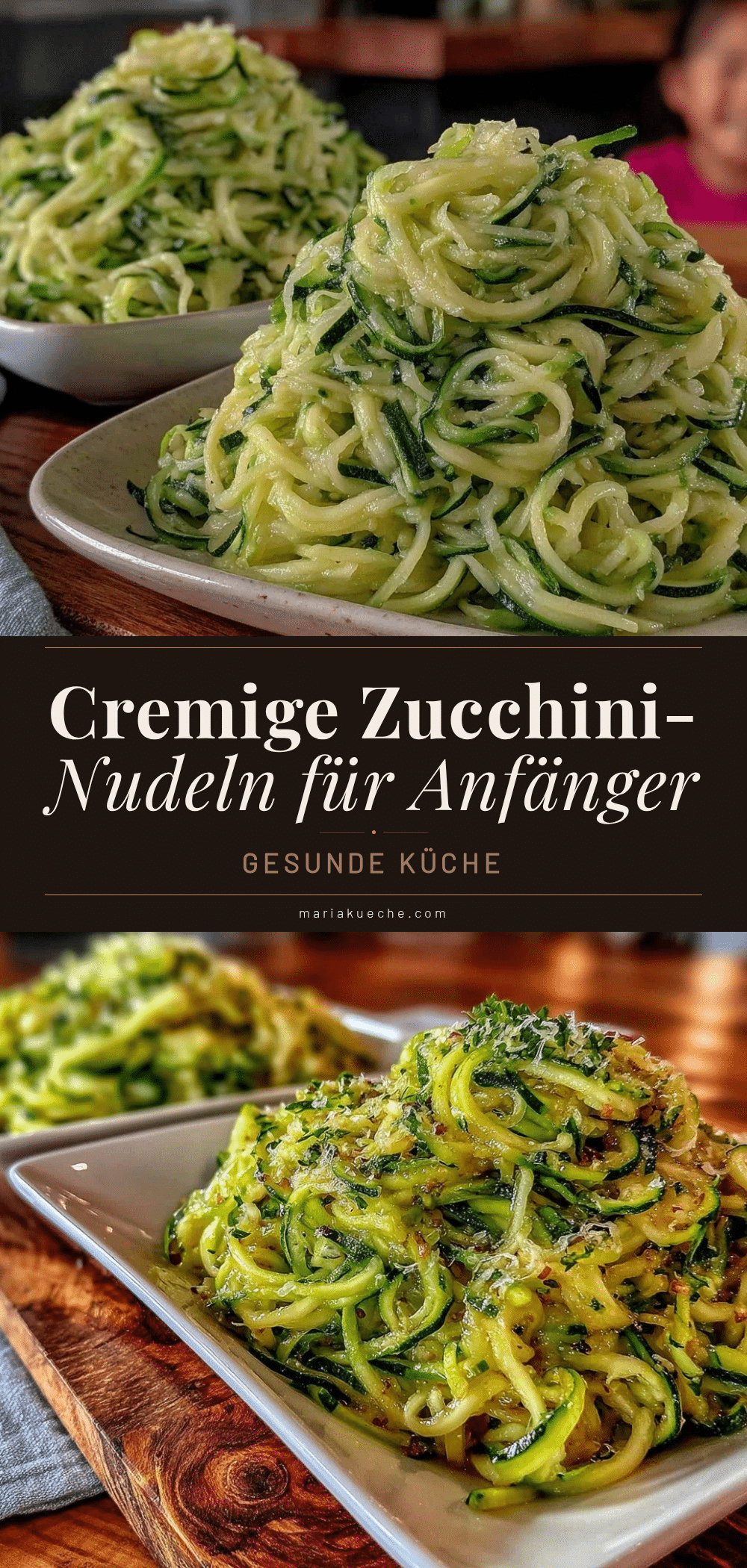 Zucchini-Nudeln Rezept recipe