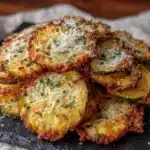 Airfryer Knoblauch-Parmesan Zucchini-Chips - featured image