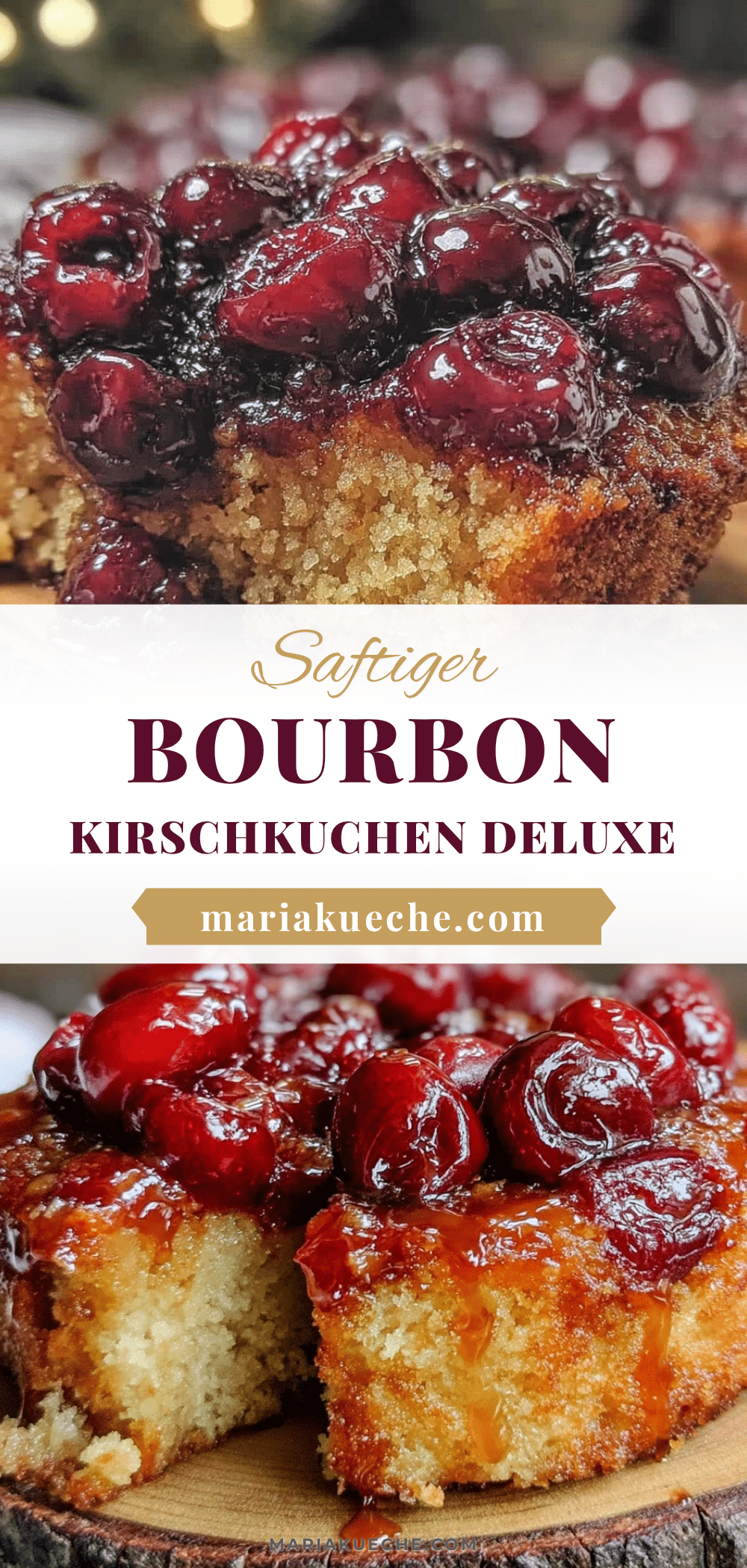 Bourbon Kirschkuchen Deluxe recipe