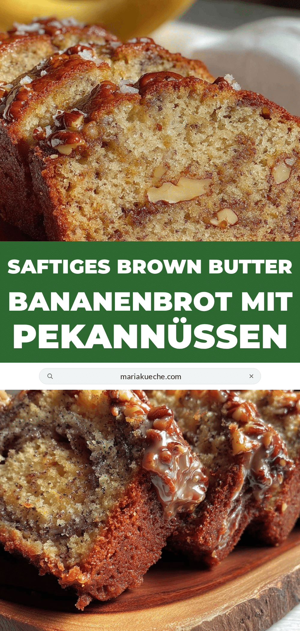 Brown Butter Bananenbrot recipe