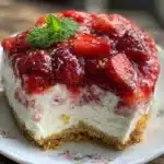Erdbeer-Mascarpone-Kuchen ohne Backen - featured image