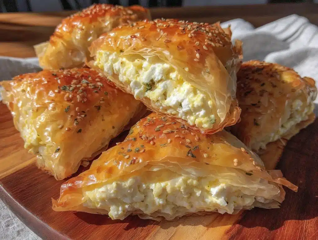 Feta-Spinat-Dreiecke - featured image
