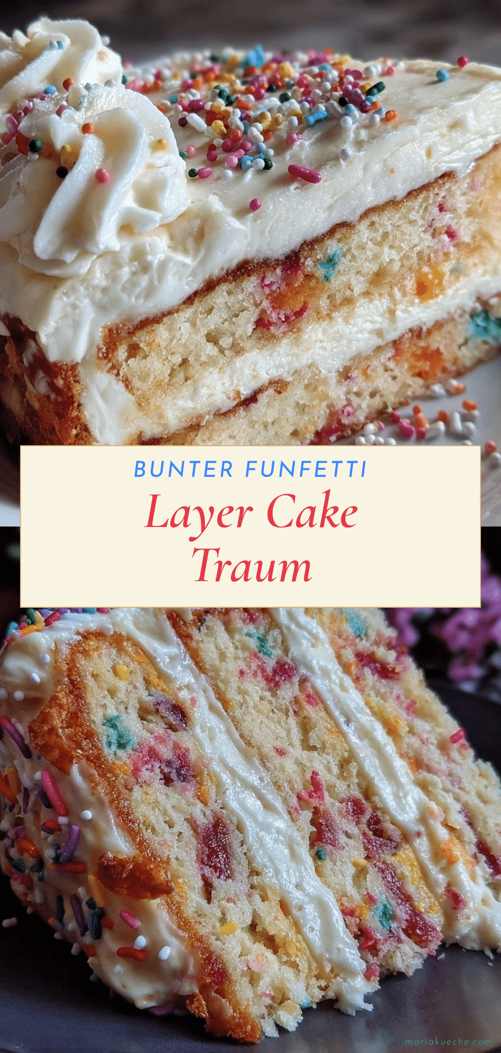 Funfetti Layer Cake recipe
